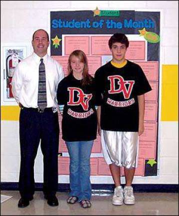 October's Students of the Month at DVMS