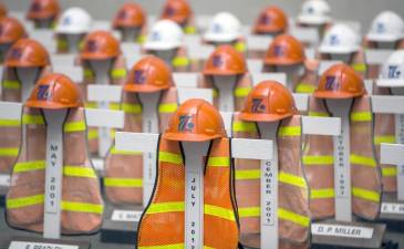 A Pennsylvania Department of Transportation worker memorial.