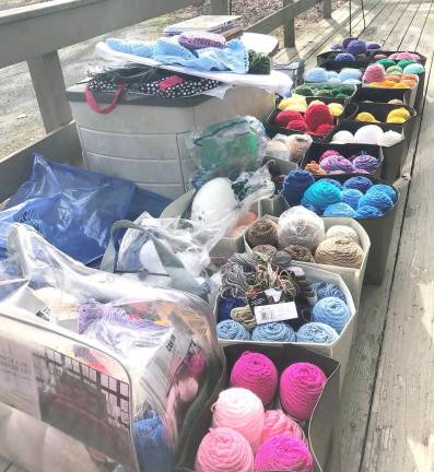 Late daughter’s yarn stash donated to a good cause