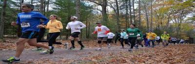 The Lake to Lake 8K Trail Run (Photo: Lacawac Sanctuary)