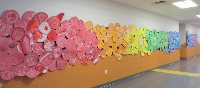 Maya Angelou inspires DVES students in colorful expression of diversity