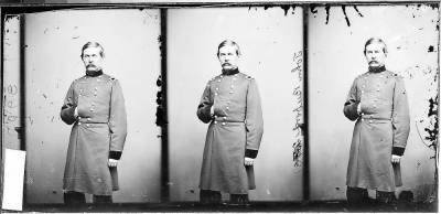 General John Buford by photographer Mathew Brady (U.S. National Archives and Records Administration, Public Domain)