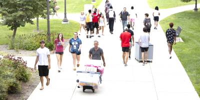 East Stroudsburg University welcomes new students.