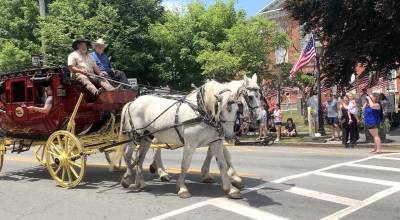 Historic Hiawatha Carriage from the Pike County Historical Society.