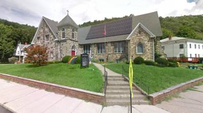 31 Main Street in Port Jervis, also home to St Peter’s Lutheran Church.