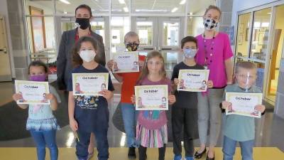 DVES Students of the Month for October