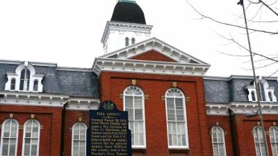 Pike County Courthouse in Milford (Photo by Pamela Chergotis)