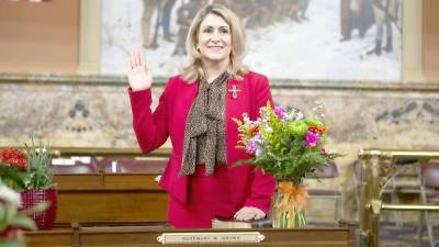 PA Rep. Rosemary Brown (R-Monroe/Pike) is pictured at her swearing in (Photo provided)