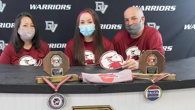 Senior wrestler Lily Sherer signs with Lock Haven University