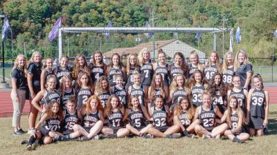 The Delaware Valley High School field hockey team