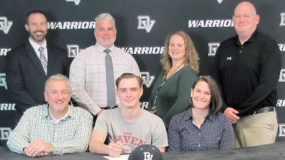 DV baseball pitcher Aedan Walter signs with Lock Haven University