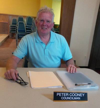 Councilman Peter Cooney (Photo by Frances Ruth Harris)