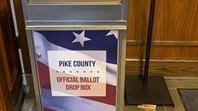 Pike County is counting mail-in and absentee ballots today