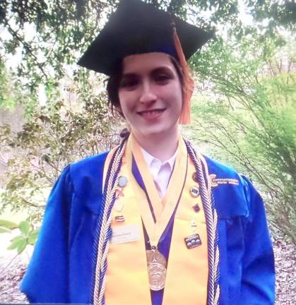 Madison Lucey graduated with multiple honors, awards and scholarships (Photo provided)