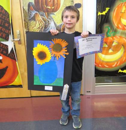 Delaware Valley Elementary School students show off artistic talent