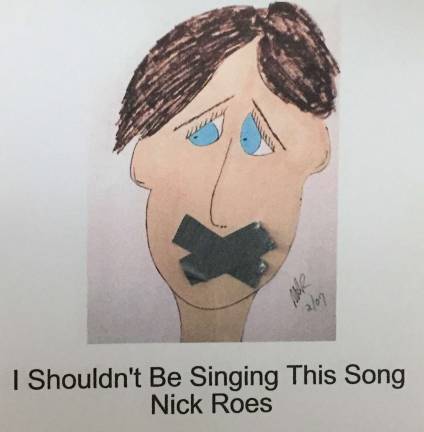 The album cover for &#x201c;I Shouldn&#x2019;t Be Singing This Song&#x201d;