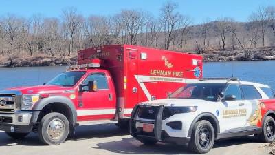 Lehman Township licenses new ambulances and service