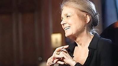 Gloria Steinem will explore what the gender gap may mean for November’s election (Mario Anzuoni)