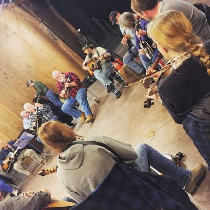 Acoustic bluegrass jam at The Cooperage (Cooperage Facebook photo)