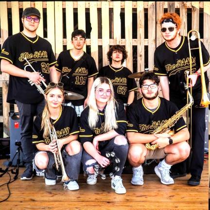 The A440s, a seven-piece brass/rock hybrid group, cover top hits from the last few decades at Back Road Brewing. Sunday Aug. 9.
