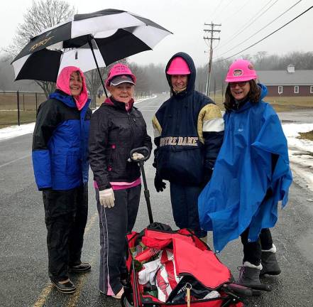 Pictured from left are Connie Maillet, Dawn Lynch, Julie Dye and Allison Paulson.