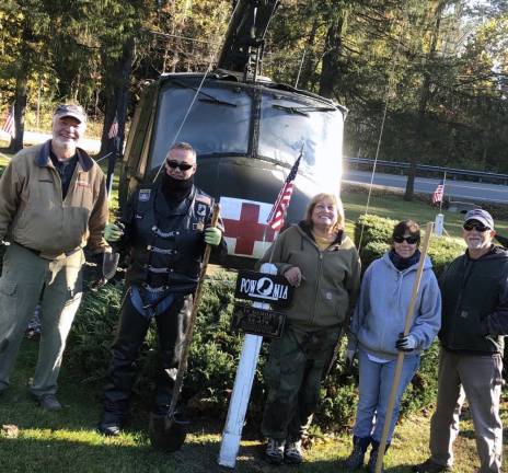 American Legion thinks spring with garden planting