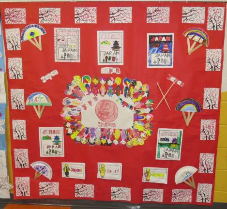 Students deck the hall with 'Holidays Around the World' theme