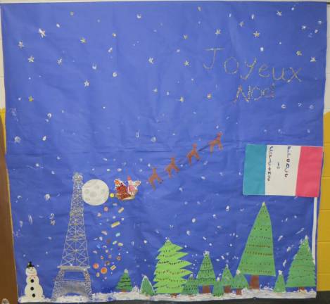 Students deck the hall with 'Holidays Around the World' theme