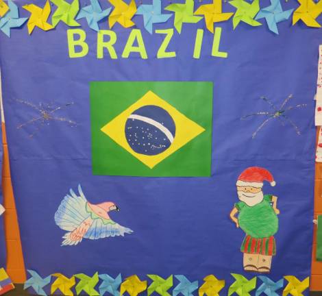 Students deck the hall with 'Holidays Around the World' theme