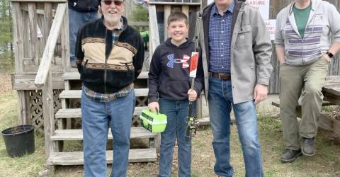 Children's Fishing Derby winners caught big fish and won prizes