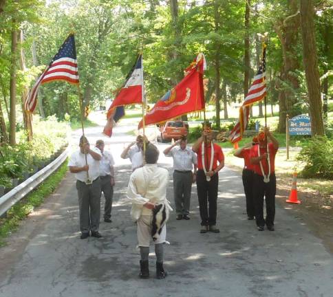 Start of the ceremony.