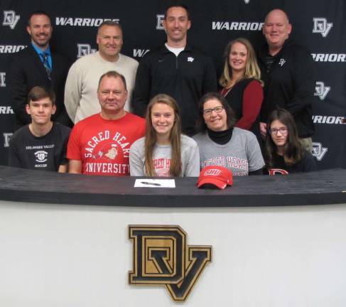 Senior soccer player Lexi Sickler signs with Sacred Heart