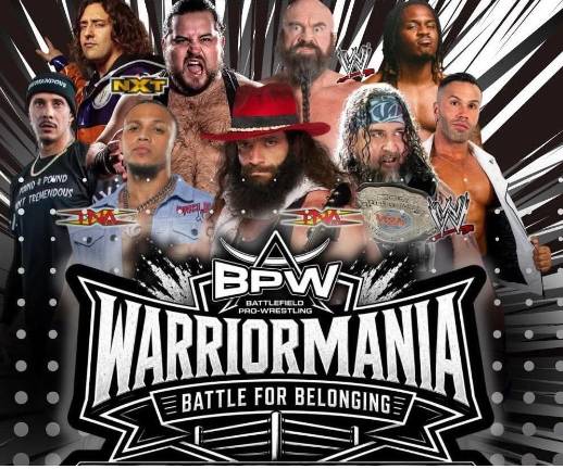 After a nearly 20-year absence, professional wrestling returns to Milford, as Battlefield Pro Wrestling presents Warriormania: Battle for Belonging on Saturday, Oct. 24 at Delaware Valley High School.