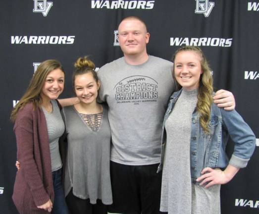 From left: Ariana Como, Sophia Catalano, Brendan Heaney, Sydney Couturier (Photo provided)