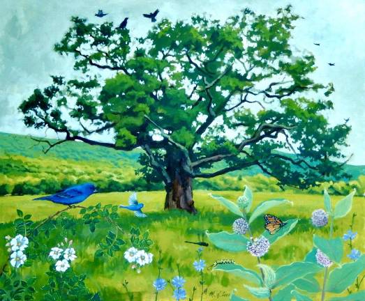 "Great Oak of Walpack" by Marie Liu