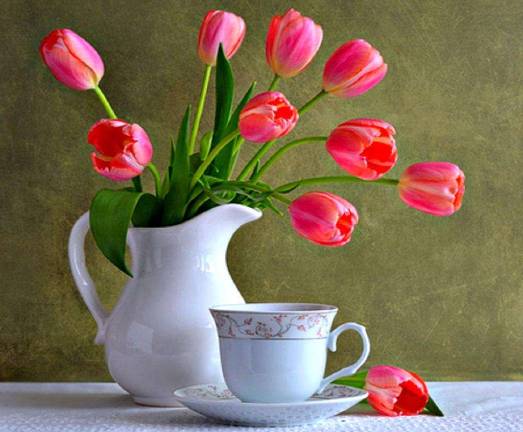 'Tea and Tulips' at Belle Reve Senior Living