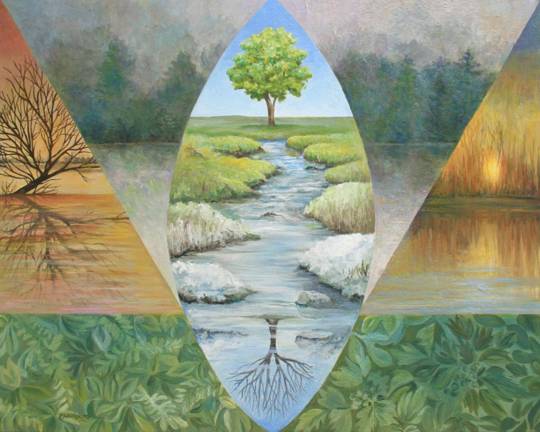 "Counterpoint" by Roz Hodgkins
