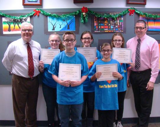 DDMS Students of the Month for December