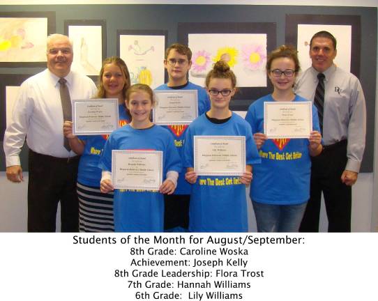 Students of the Month