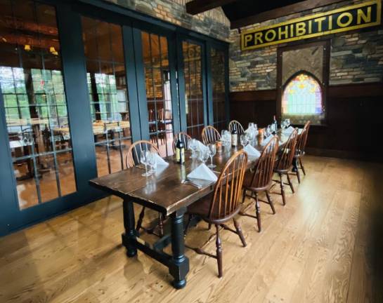 Mohawk House prepares for eventual partial re-opening for dining indoors.