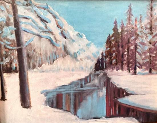 “Winter’s Passage” by Susan Miiller