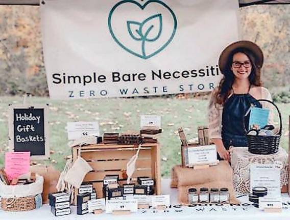 Mikaela Molnar of Simple Bare Necessities is ready to open her brick and mortar store on Earth Day (Photo by Lauren Cappadona/Loz Photography NJ)