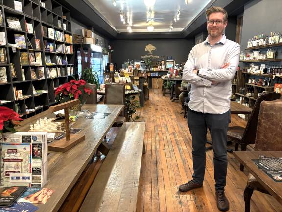 Liam Hutchison, owner of the Better World Store.