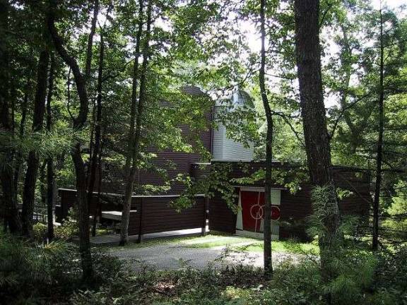 Ken Henwood's house in Dingmans Ferry, pictured, inspired filmmaker J.P. Chan. (Photo provided)