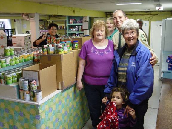 Grey Towers Heritage Association donates food and funds