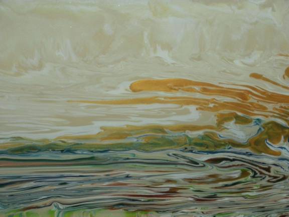 "The Salt Marsh" 36"x12" Price: $150