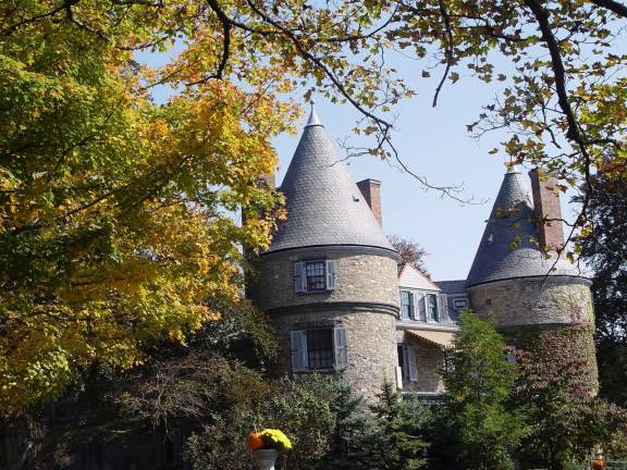 Grey Towers' oaks in fall color (Photo provided)