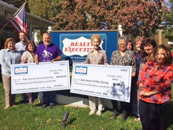 Realty Executives raise money for Safe Haven, animal shelter