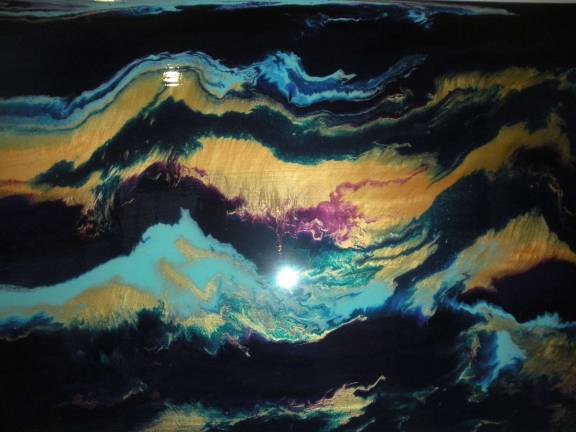 "Cold Fusion" 36"x 24" Price: $250