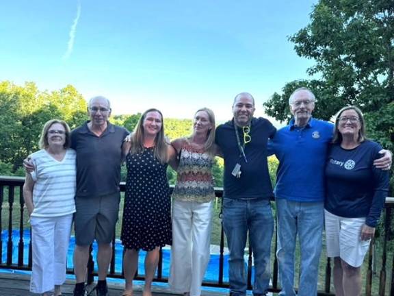 Pictured left to right are Teresa O’Leary, Secretary, John Messer-Outgoing Interim President, Candace Mahala, President, Collen Rettinger, Vice President, Darian Rivera, Vice President, Bill Kerstetter, Treasurer and Mary Olsen, Vice President.